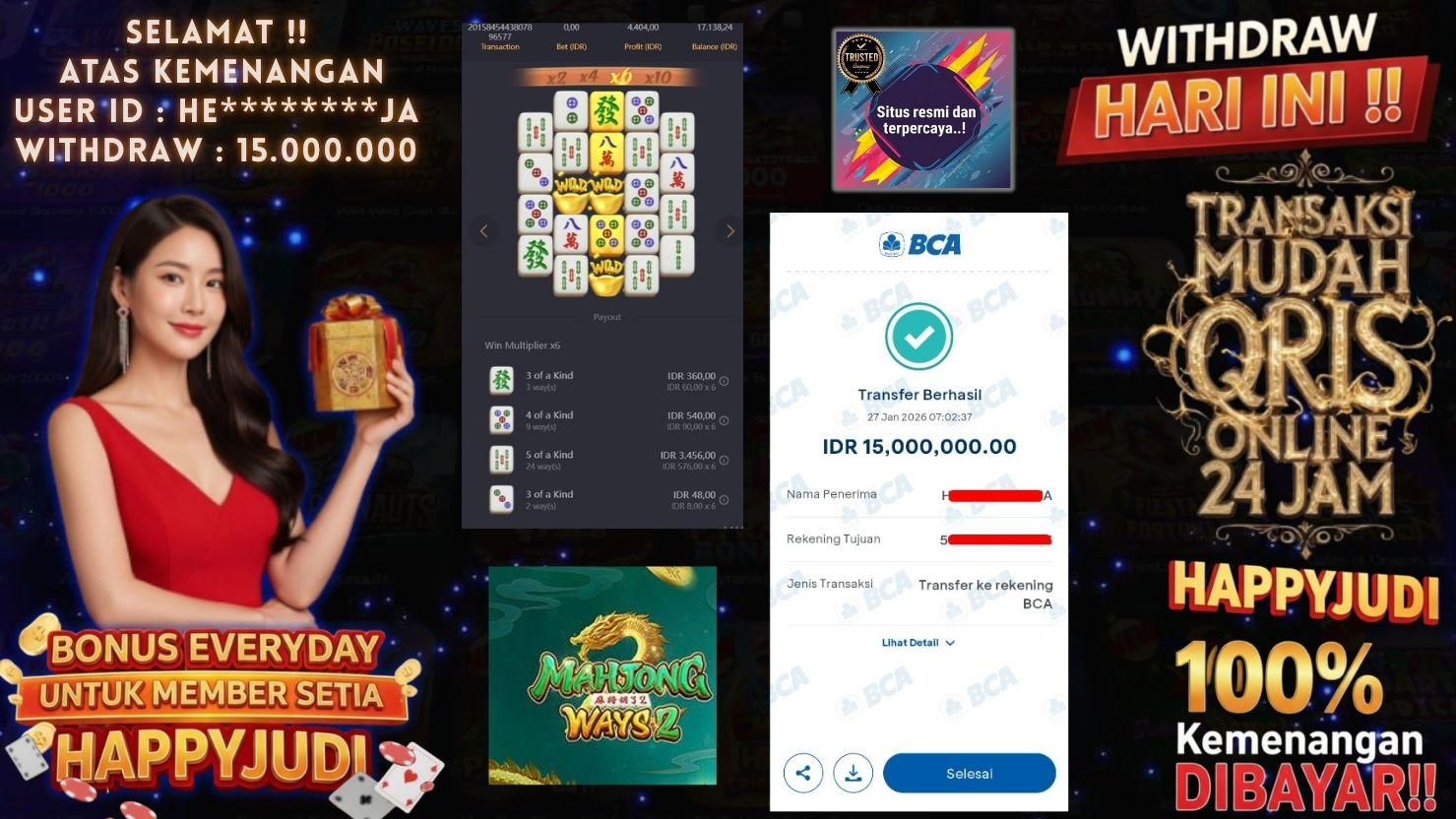 HAPPYJUDI JACKPOT SLOT MAHJONG WAYS 2